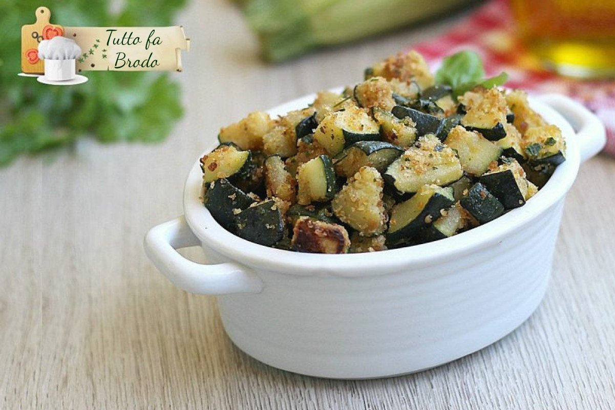 Zucchine Sabbiose Al Forno Croccanti Tutto Fa Brodo In Cucina