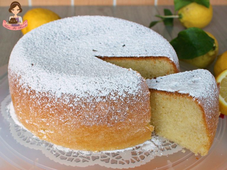 Torta Al Limone Alta E Soffice Tutto Fa Brodo In Cucina