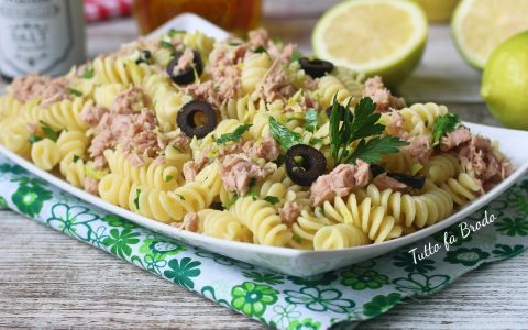 Pasta Fredda Al Pesto Con Olive E Pomodorini Tutto Fa Brodo In Cucina