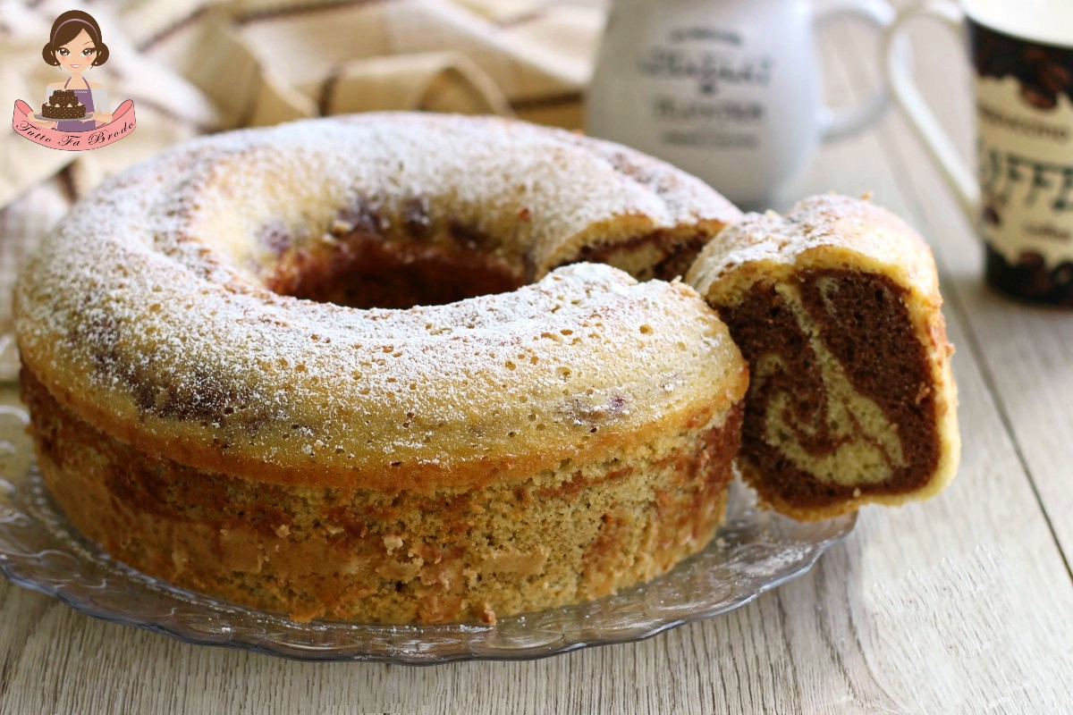 Ciambellone Variegato Al Latte E Cacao Soffice E Goloso Tutto Fa