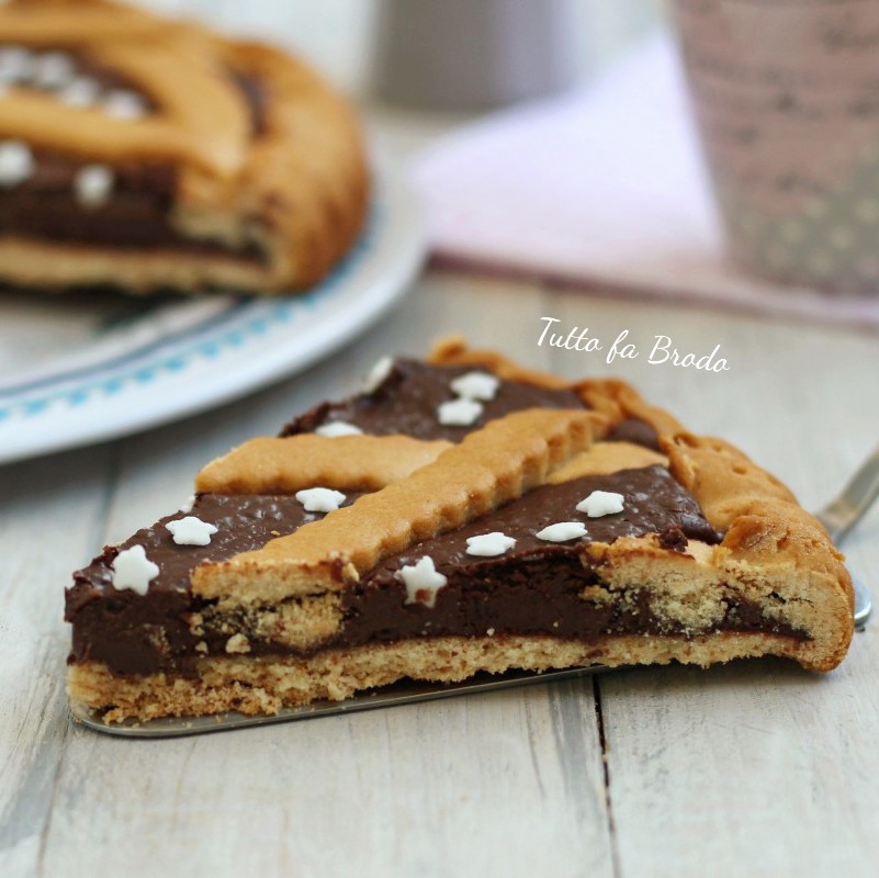 CROSTATA PAN DI STELLE Con Frolla Al Miele Senza Uova Tutto Fa Brodo