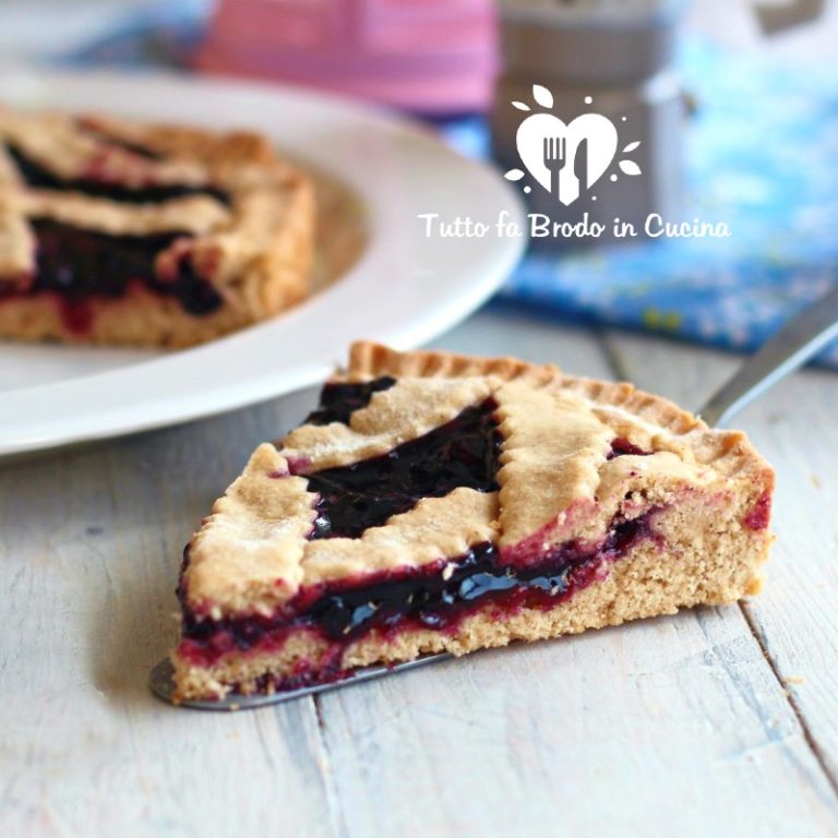 Torta Crostata Linzer Torte Alla Marmellata Di Mirtilli Tutto Fa