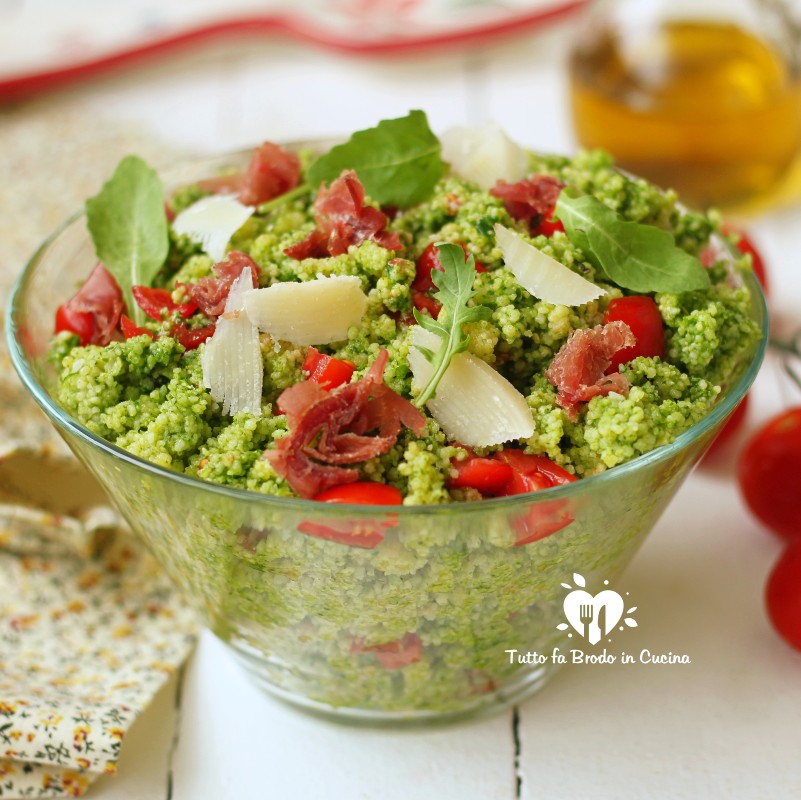 COUS COUS AL POMODORO RICETTA - Tutto fa Brodo in Cucina