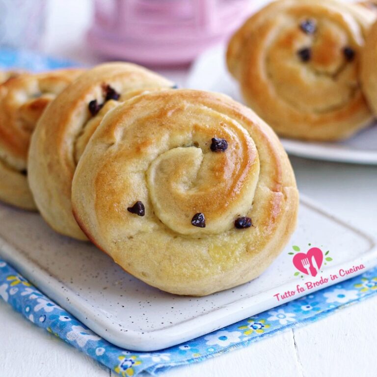 Girelle Di Brioche Alla Crema Senza Lattosio Tutto Fa Brodo In Cucina