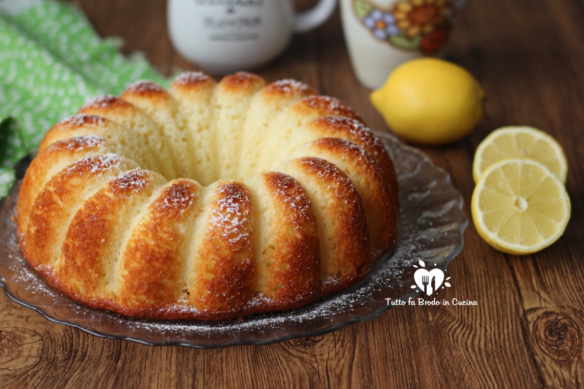 CIAMBELLA AL LIMONE E RICOTTA BIMBY - Tutto fa Brodo in Cucina