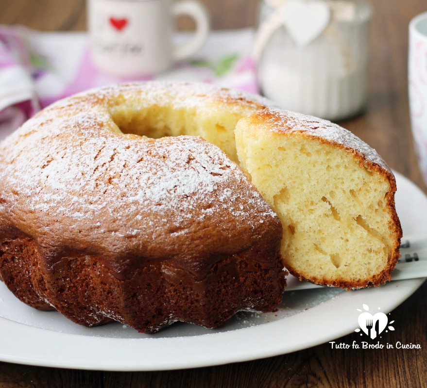 Ciambella Allo Yogurt Greco Anche Bimby Tutto Fa Brodo In Cucina