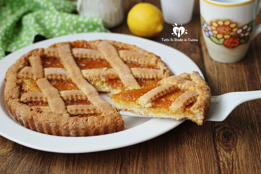 CROSTATA CON PASTA FROLLA ALLO YOGURT Alla Marmellata Tutto Fa Brodo