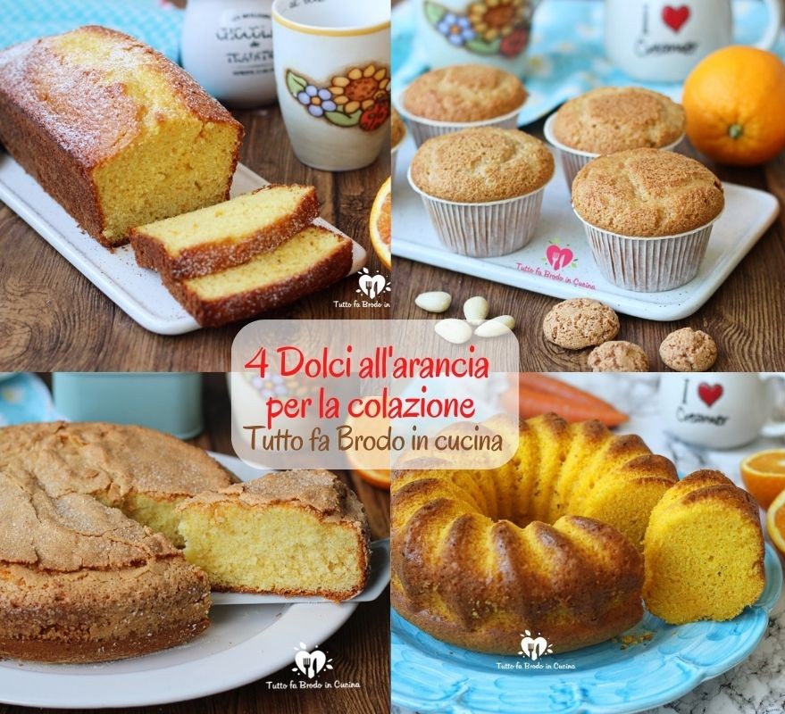 Dolci All Arancia Per La Colazione Golosi E Soffici Tutto Fa