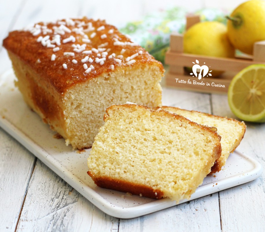 Plumcake Al Limone E Acqua Senza Lattosio Anche Bimby Tutto Fa Brodo