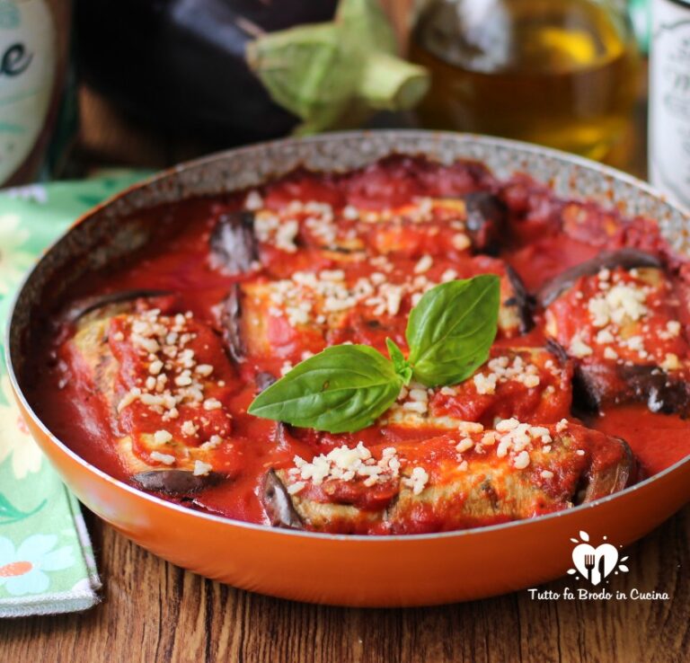 Involtini Di Melanzane E Mozzarella In Padella Tutto Fa Brodo In Cucina