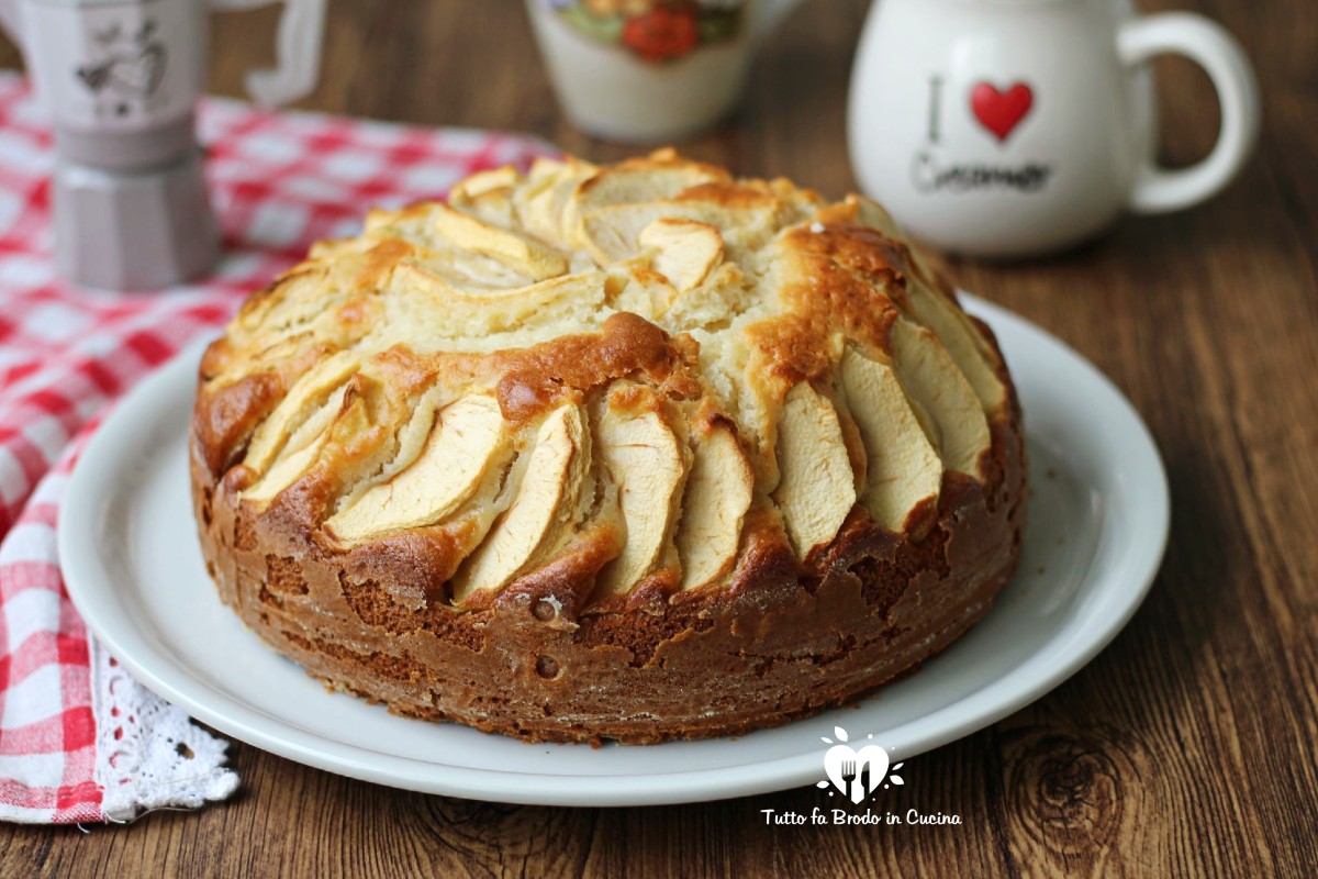 Torta Di Mele E Yogurt Bimby Senza Burro Morbidissima Tutto Fa Brodo