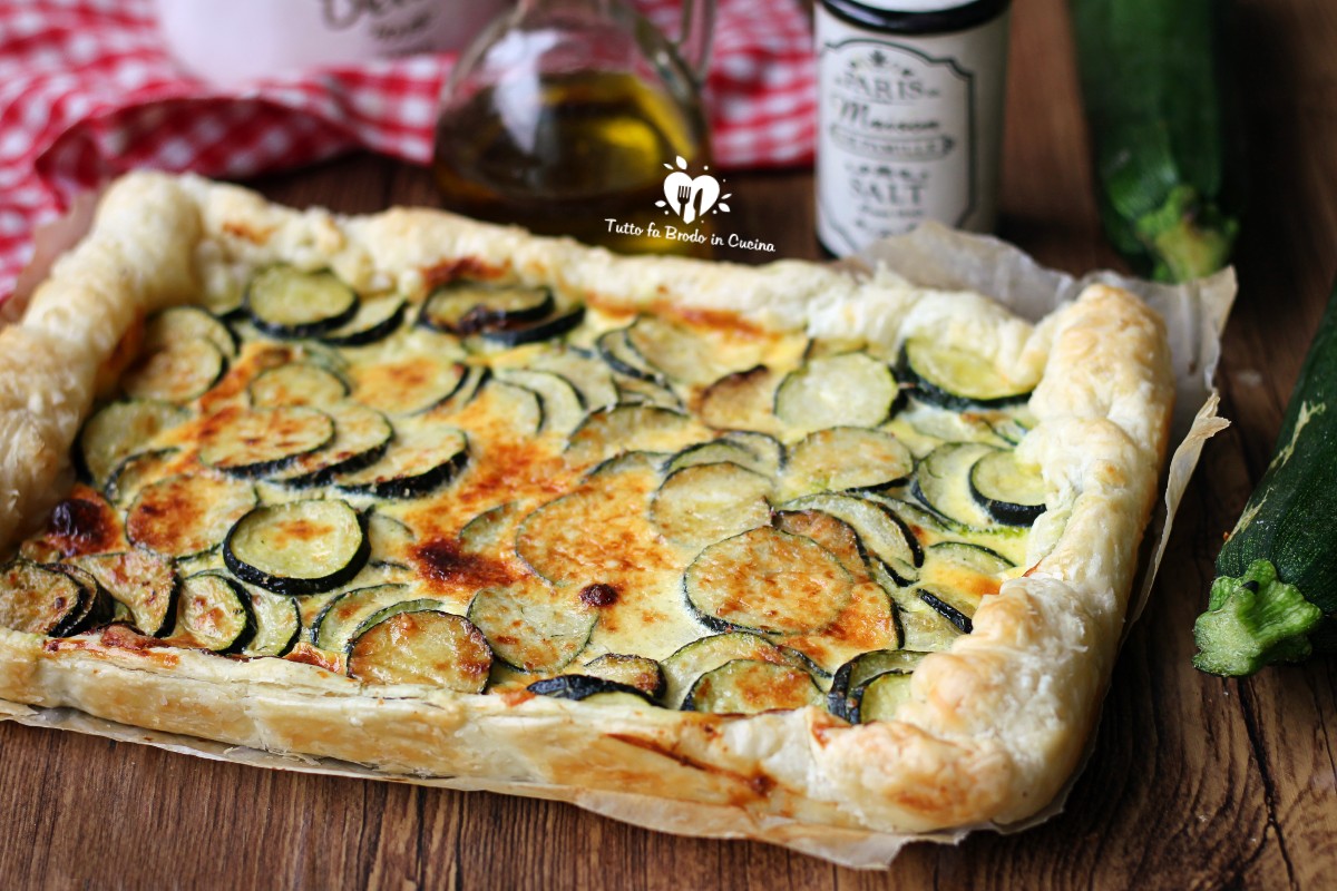 Sformato Di Zucchine In Pasta Sfoglia Tutto Fa Brodo In Cucina