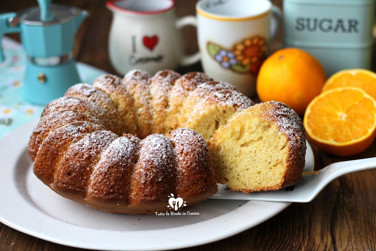 Ciambella All Arancia Speziata Morbida Tutto Fa Brodo In Cucina