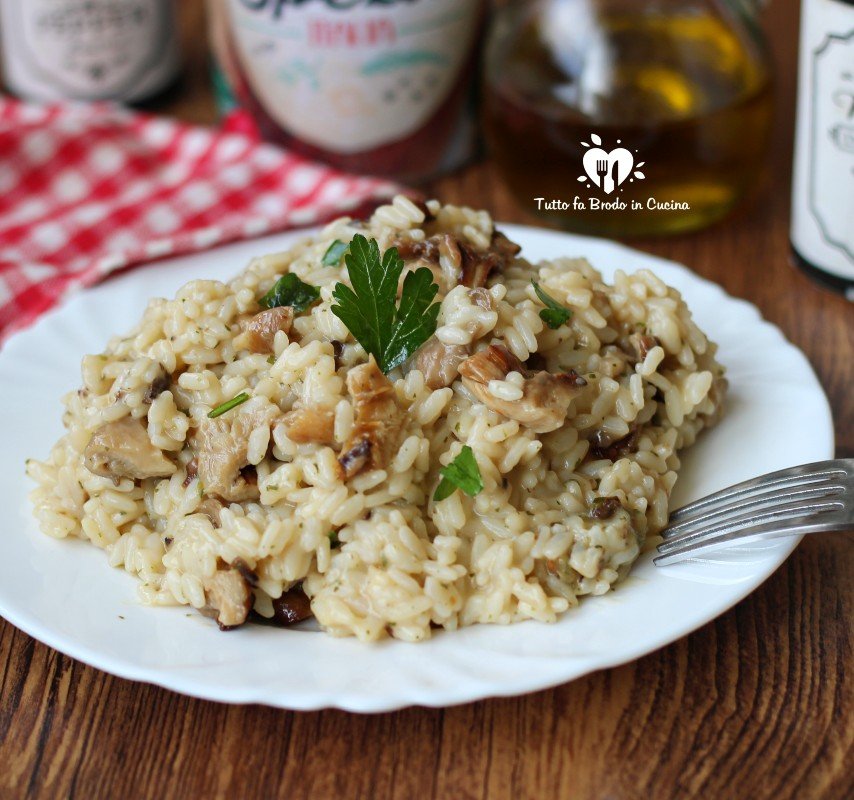 RISOTTO AI FUNGHI cremoso e semplice Tutto fa Brodo in Cucina