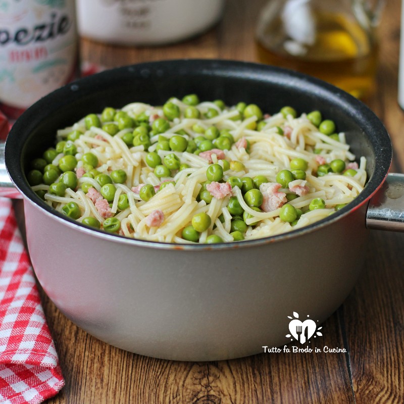 Pasta E Piselli Alla Napoletana Primo Piatto Tradizionale Tutto Fa