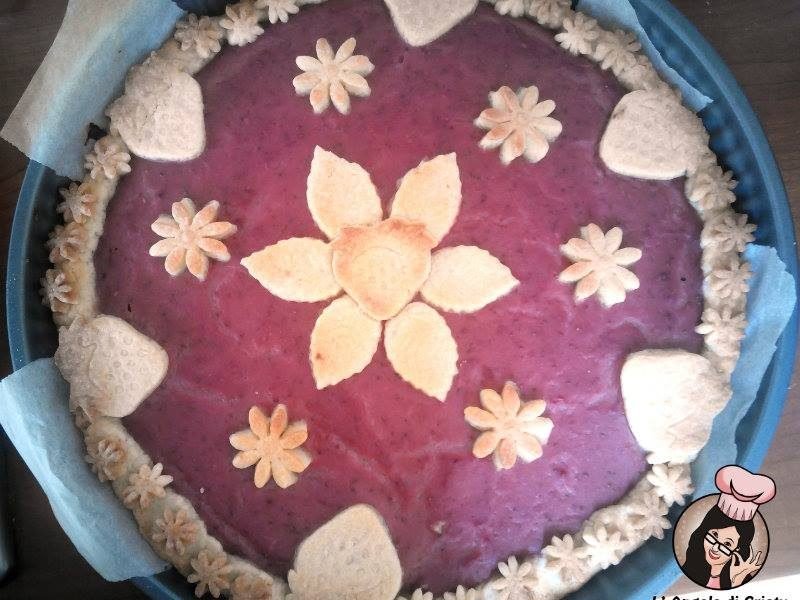 CROSTATA CON CREMA ALLE FRAGOLE