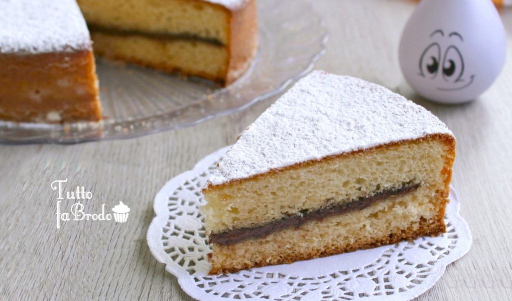 Torta Allo Yogurt E Nutella Tutto Fa Brodo In Cucina