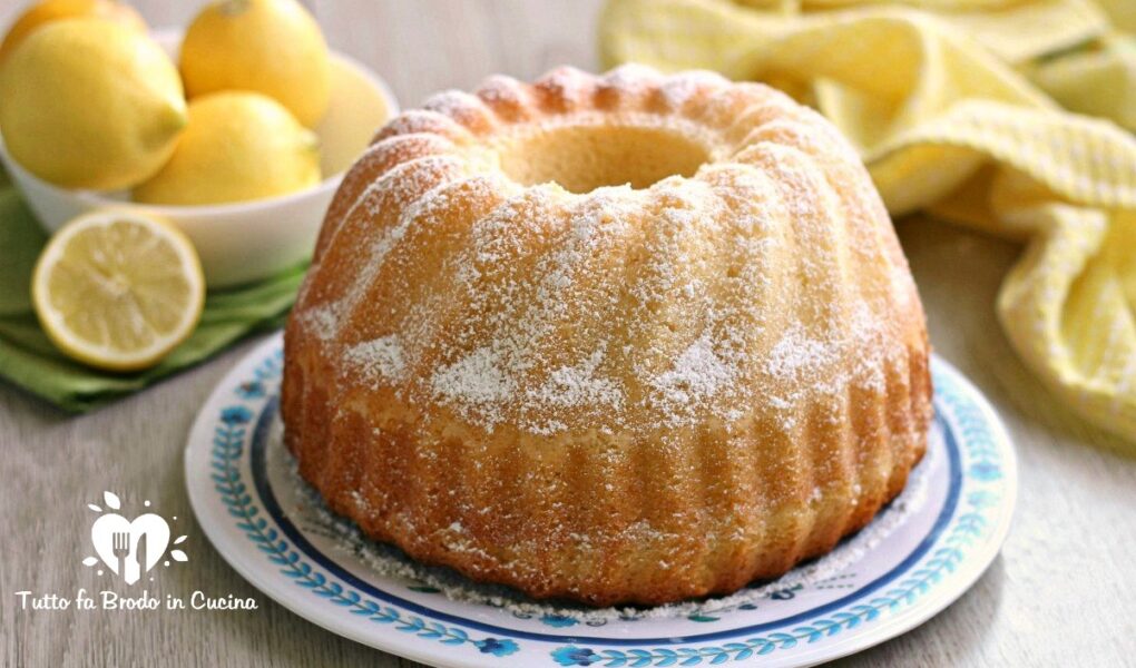 CIAMBELLA AL LIMONE SOFFICISSIMA
