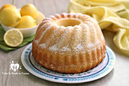 CIAMBELLA AL LIMONE SOFFICISSIMA ev