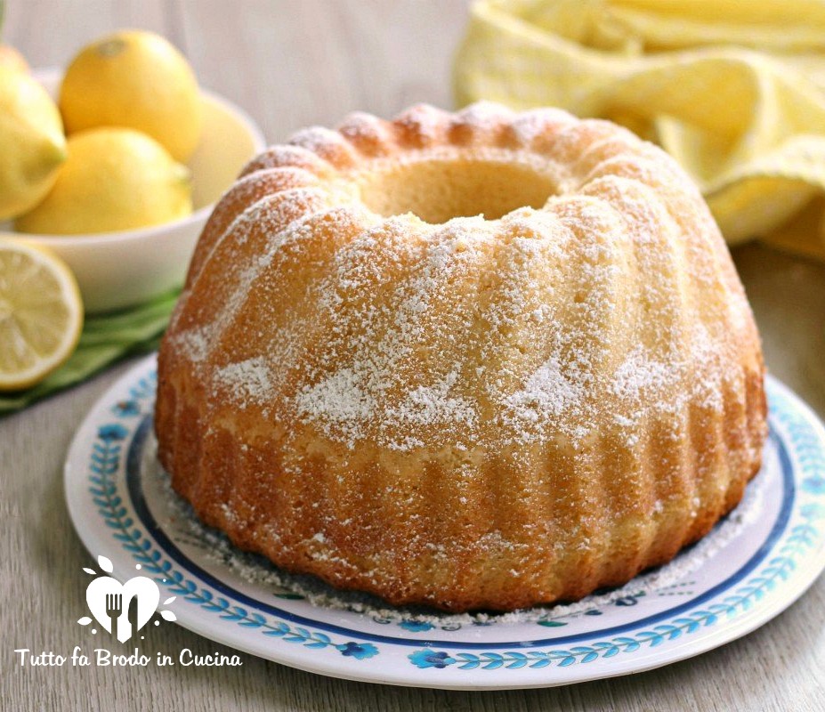 CIAMBELLA AL LIMONE SOFFICISSIMA