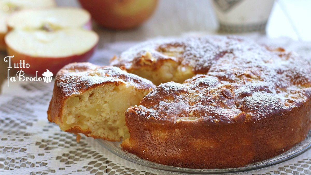 Torta Rustica Alle Mele Velocissima Tutto Fa Brodo In Cucina