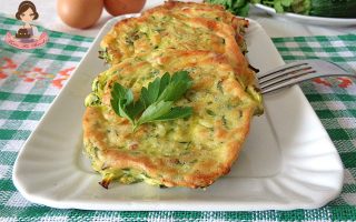 FRITTELLE DI ZUCCHINE AL FORNO