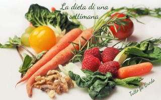 LA DIETA DI UNA SETTIMANA