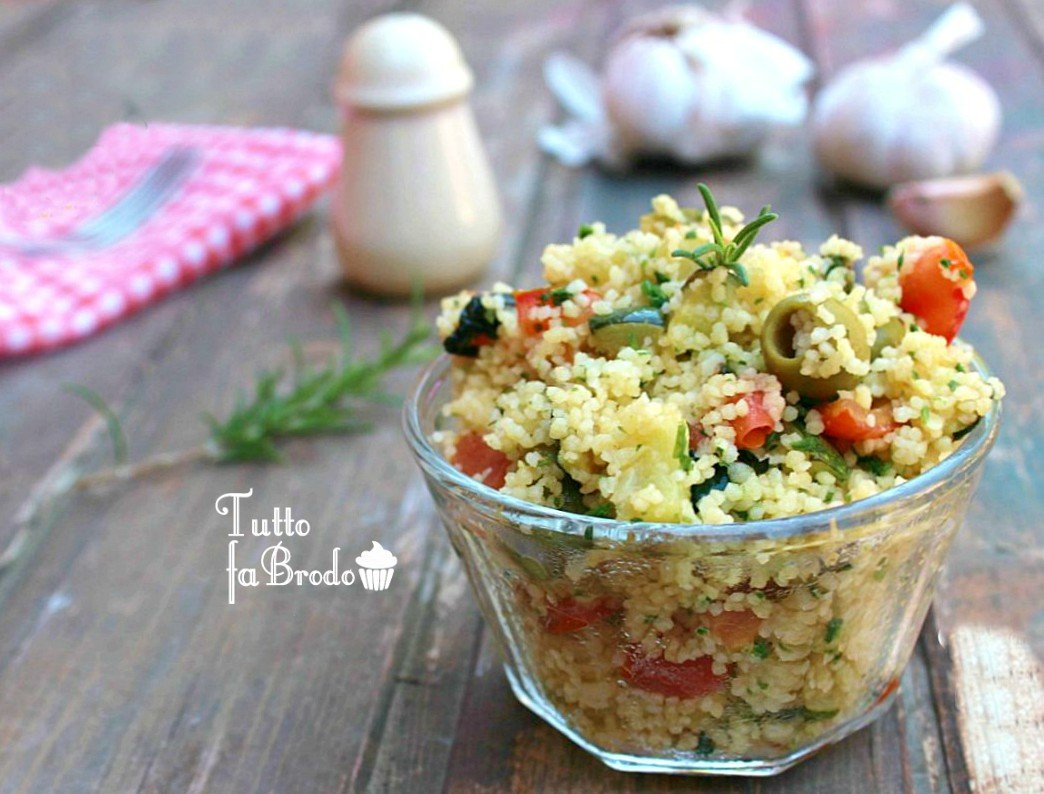 INSALATA DI COUS COUS ALLE VERDURE - Tutto Fa Brodo In Cucina