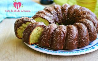 CIAMBELLA AL BICCHIERE MENTA COCCO E CIOCCOLATO