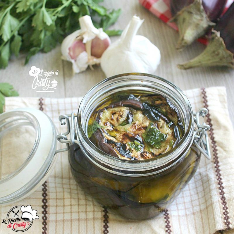 MELANZANE GRIGLIATE SOTT'OLIO RICETTA | Tutto fa Brodo in ...