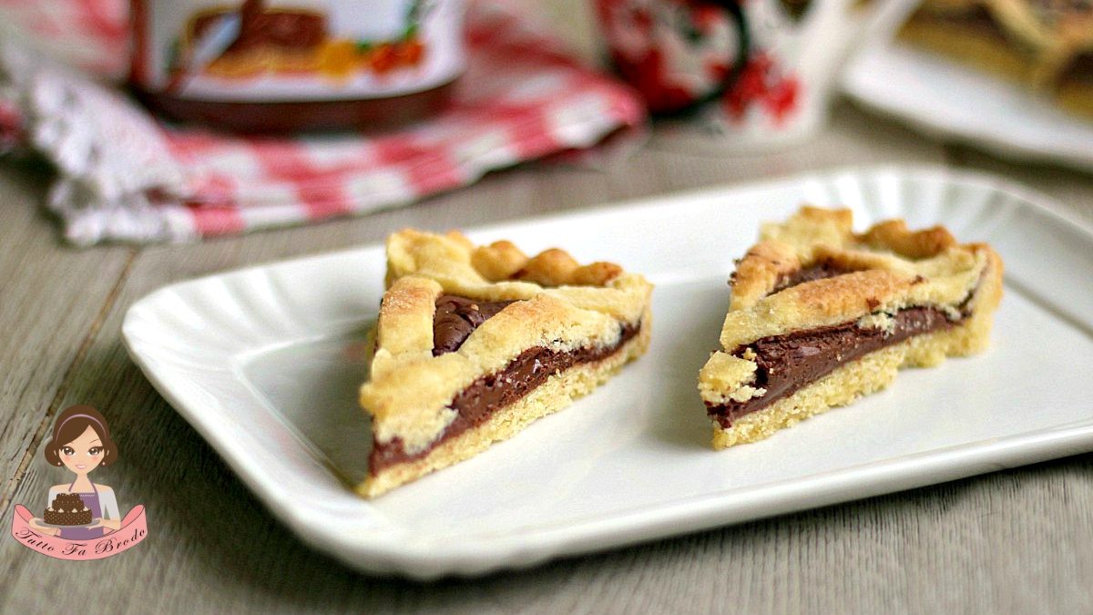 Crostata Alla Nutella Che Resta Morbida Tutto Fa Brodo In Cucina