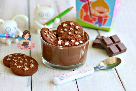 BUDINO AL CIOCCOLATO CON PAN DI STELLE