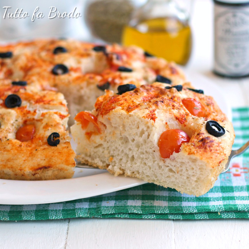 Focaccia Di Nino Ricetta Facile E Sofficissima Anche Bimby Tutto Fa Brodo In Cucina