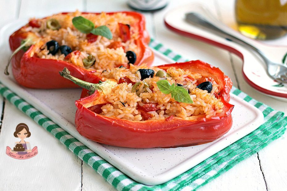 Peperoni Ripieni Di Riso Primo Estivo Facile Tutto Fa Brodo In Cucina