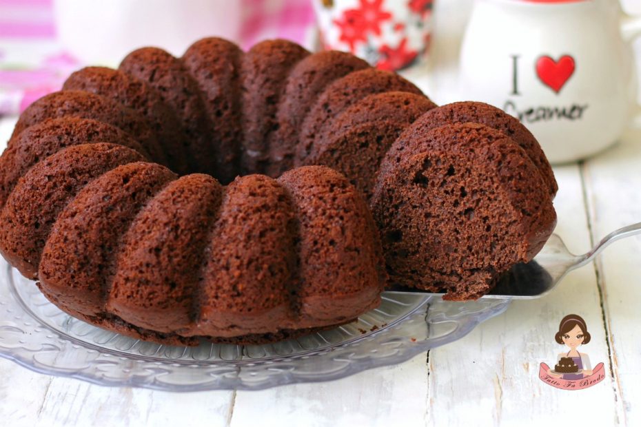 Ciambella Al Cioccolato Con Latte Di Mandorla Tutto Fa Brodo In Cucina