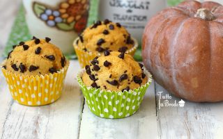 MUFFIN ALLA ZUCCA E GOCCE DI CIOCCOLATO