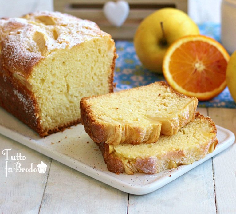 PLUMCAKE ALL'ARANCIA E MELE "MELARANCIA" sofficissimo ...