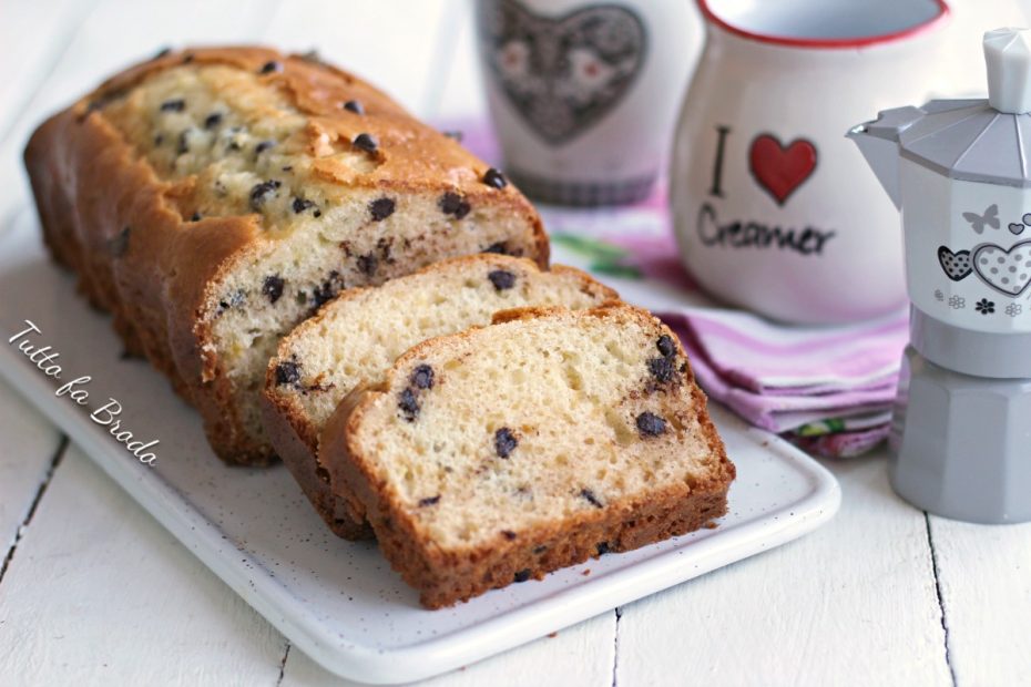 PLUMCAKE CON 1 UOVO E CIOCCOLATO sofficissimo senza burro ...