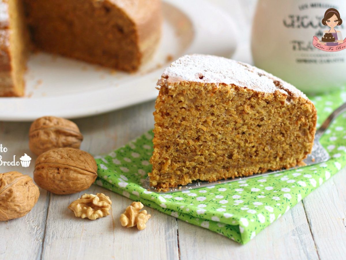 Torta Alle Carote E Noci Anche Bimby Tutto Fa Brodo In Cucina