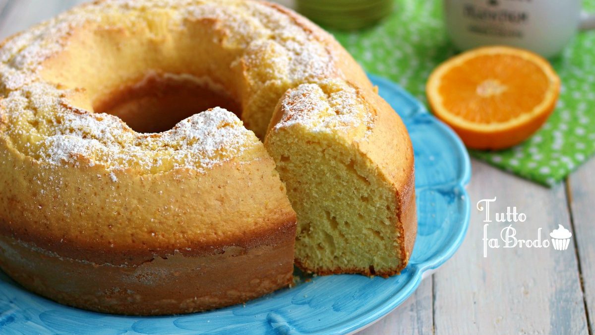 Ciambellone Allo Yogurt E Arancia Inzupposo Tutto Fa Brodo In Cucina