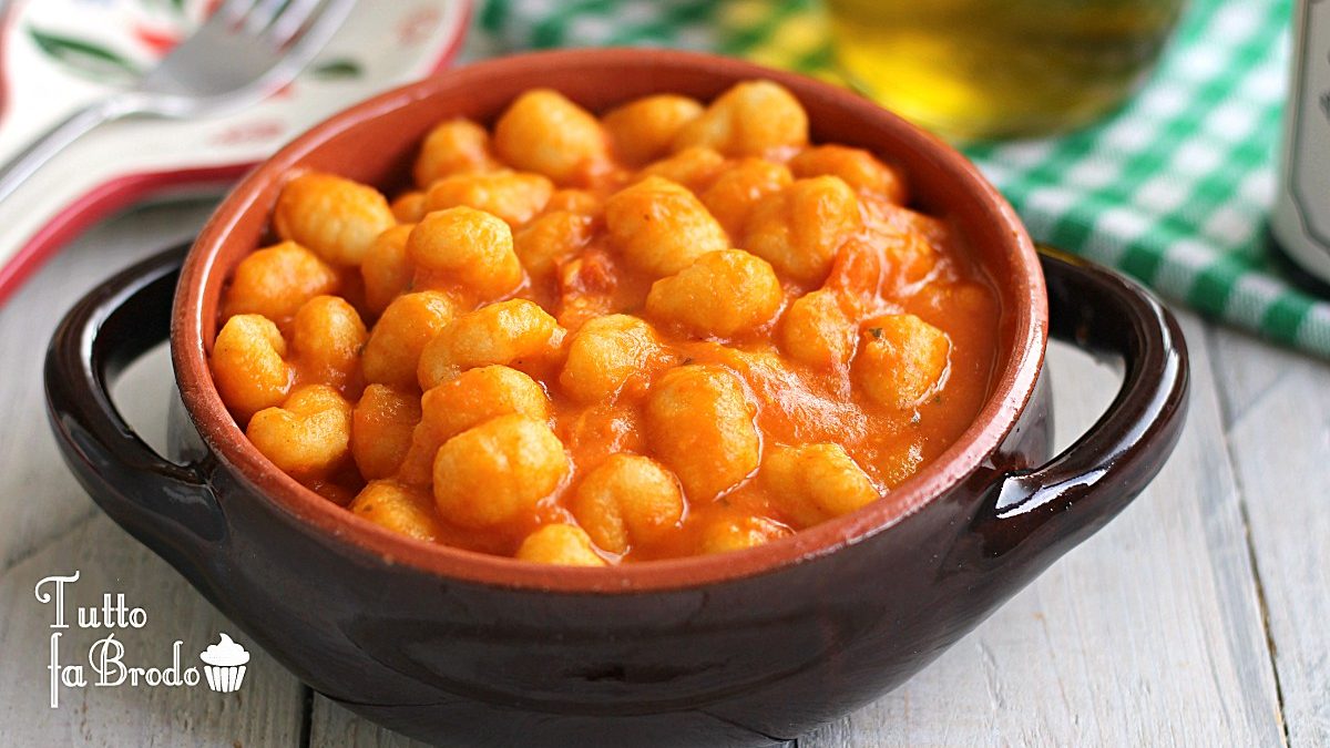 Gnocchi Alla Sorrentina Con Mozzarella Filante Tutto Fa Brodo In Cucina