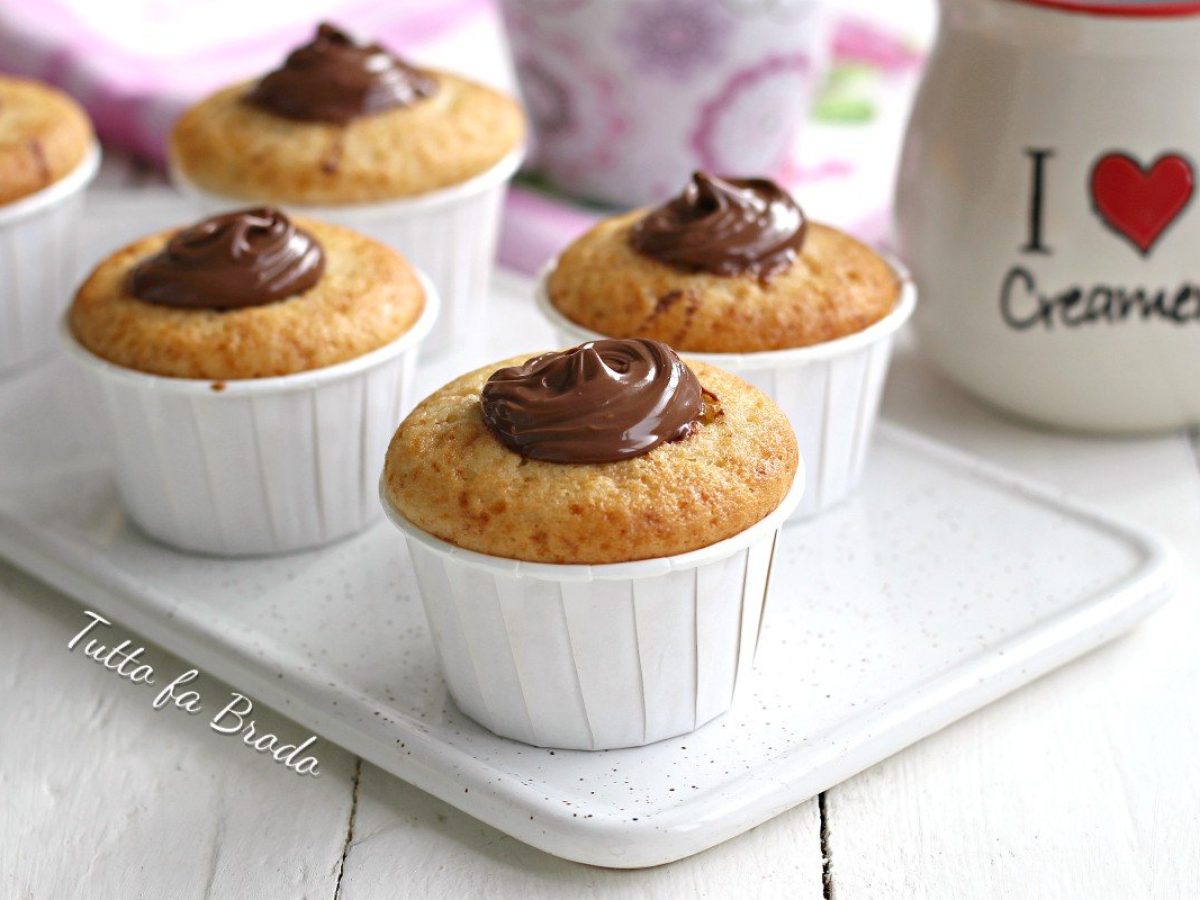 Muffin Cuor Di Nutella Bimby Morbidi Tutto Fa Brodo In Cucina