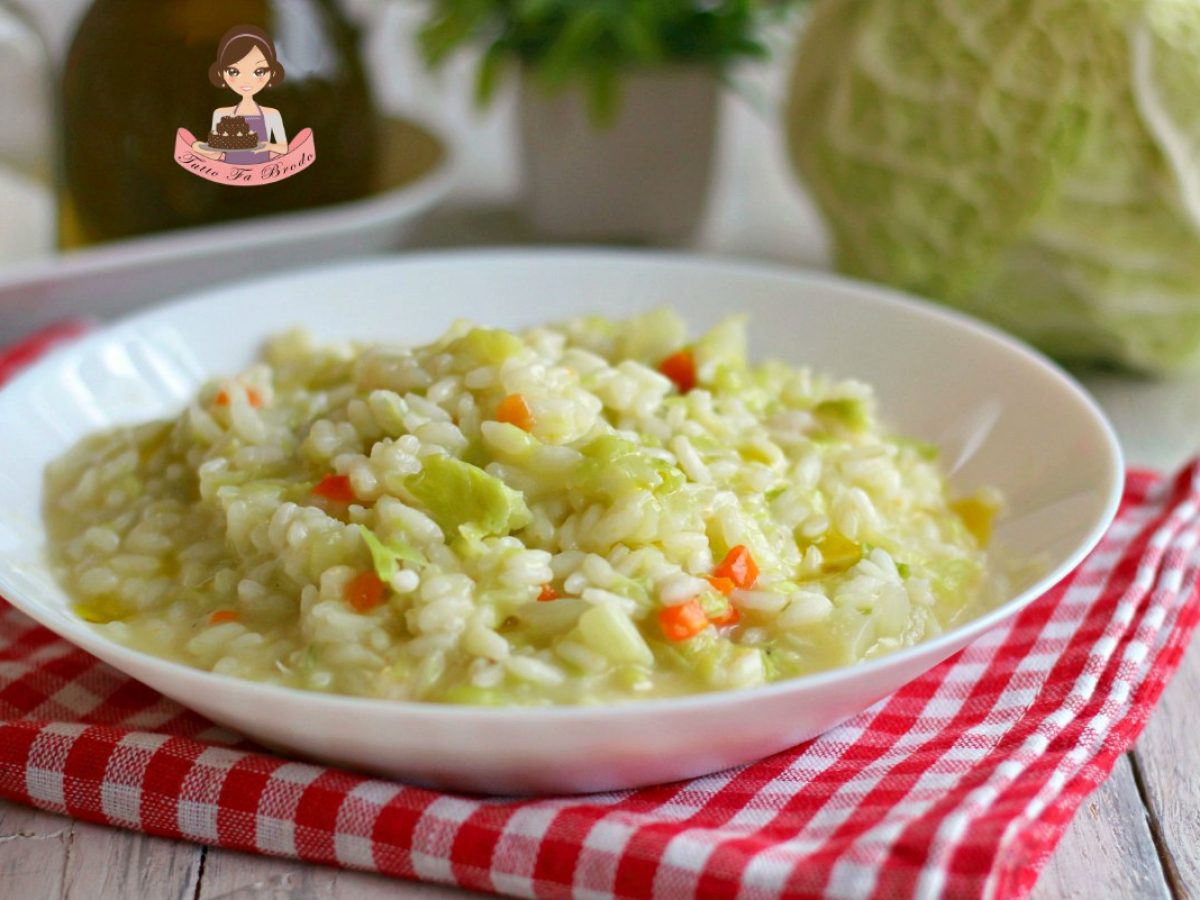 Risotto Alla Verza Ricetta Primo Facile Tutto Fa Brodo In Cucina