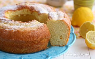 CIAMBELLA AL LIMONE CON IL BIMBY