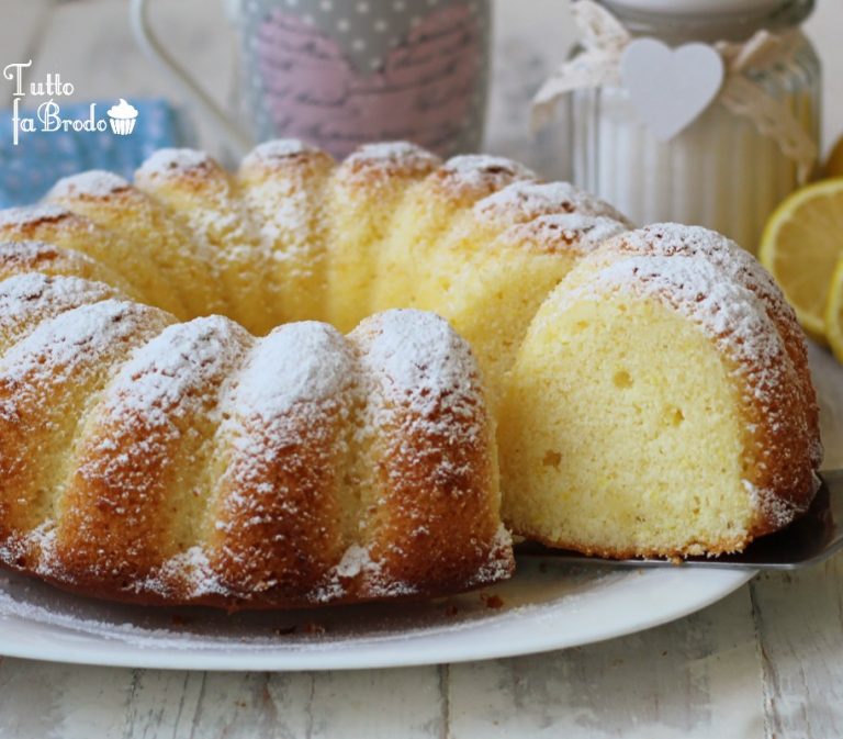 CIAMBELLA AL LIMONE SENZA GLUTINE E Lattosio Sofficissima - Tutto Fa ...