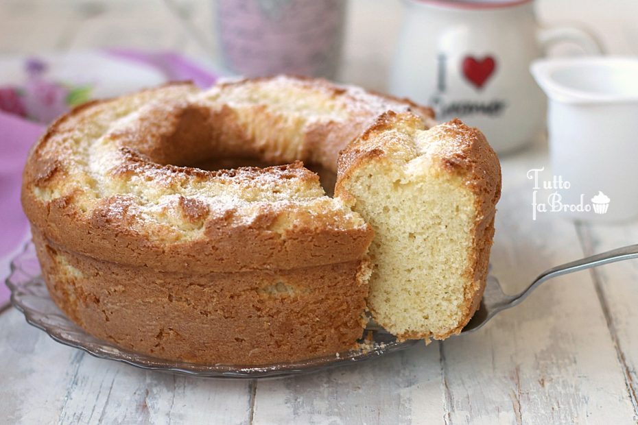 CIAMBELLA ALLO YOGURT VELOCE senza burro anche Bimby ...