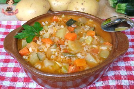 ZUPPA DI VERDURE E GRANO SARACENO