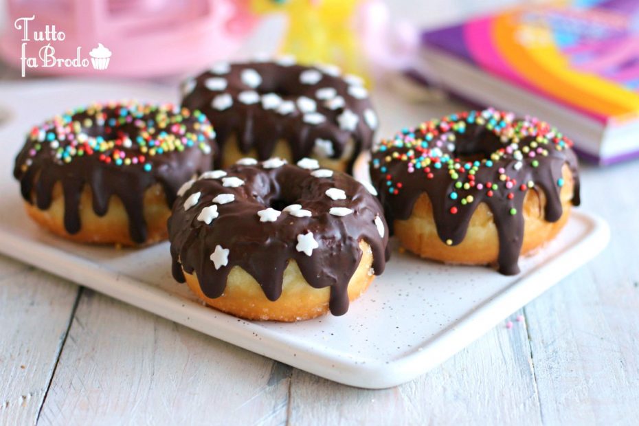 Donuts Ciambelle Soffici Anche Bimby Tutto Fa Brodo In Cucina