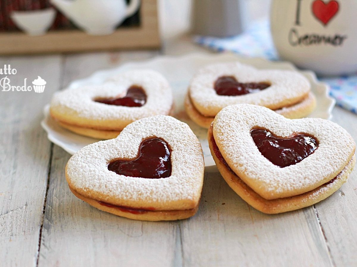 Biscotti Occhio Di Bue Di San Valentino Tutto Fa Brodo In Cucina