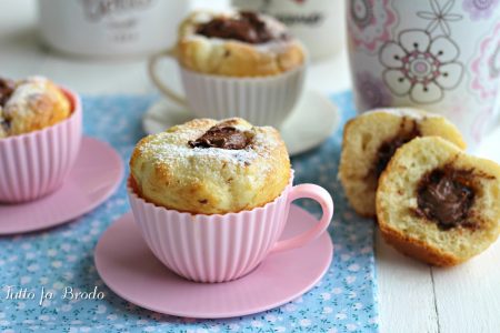 Muffin Alla Nutella Golosissimi Tutto Fa Brodo In Cucina